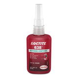 638 Retaining Compound Maximum Strength, 50 mL Bottle, Green, 4500 psi 442-1835936