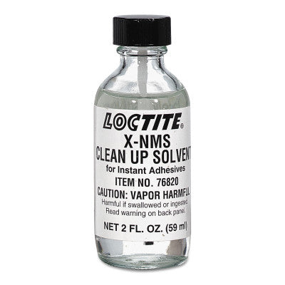 768 X-NMS Clean Up Solvent for Instant Adhesive, 2 oz, Bottle, Mild Solvent 442-235018