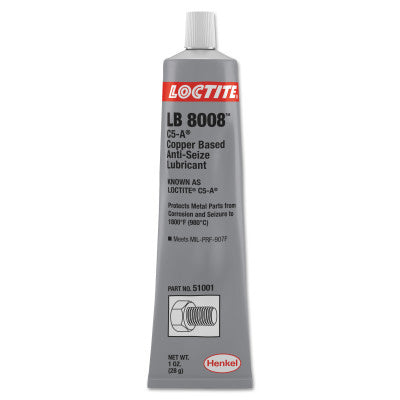 LB 8008 C5-A Copper Based Anti-Seize Lubricant, 1 oz Tube 442-234192