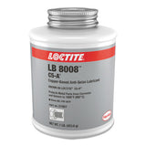 LB 8008 C5-A Copper Based Anti-Seize Lubricant, 1 lb Brush Top Can 442-160796