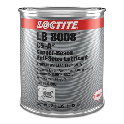LB 8008 C5-A Copper Based Anti-Seize Lubricant, 2-1/2 lb Can 442-234204