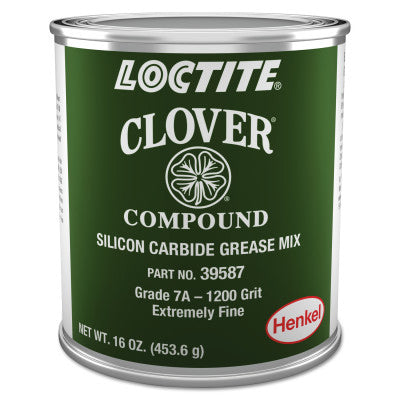 CloverSilicon Carbide Grease Mix, 1 lb, Can, 1200 Grit 442-233246