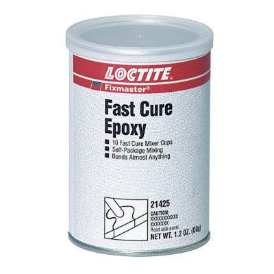 Fixmaster Fast Cure Epoxy, Mixer Cup, 0.12 oz, Capsule, Grey 442-209717