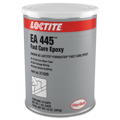 Fixmaster Fast Cure Epoxy, Mixer Cup, 1 oz, Capsule, Grey 442-209718