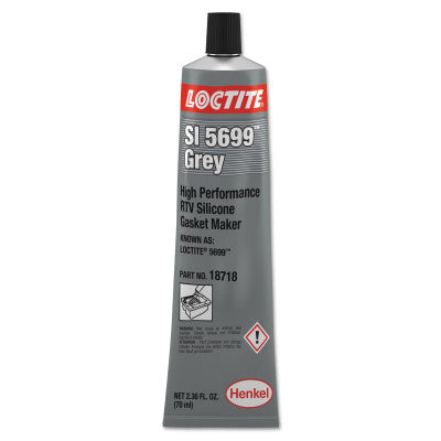 5699 Grey High Performance RTV Silicone Gasket Maker, 70 mL Tube 442-135275
