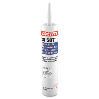 587 Blue High Performance RTV Silicone Gasket Maker, 300 mL Cartridge 442-234590