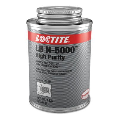N-5000 High Purity Anti-Seize, 1 lb Brush Top Can 442-234284