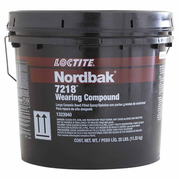 Nordbak Wearing Compound, 25 lb Plastic Pail 442-1323940