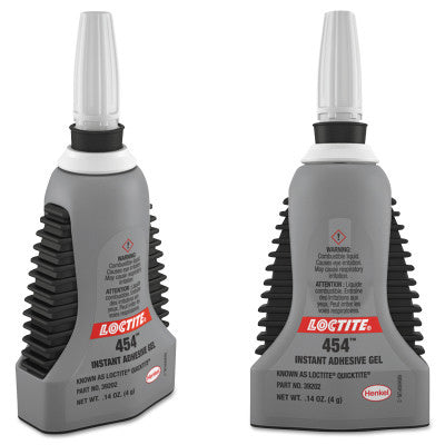 Quicktite Instant Adhesive Gel, 0.14 oz, Bottle, Clear 442-680522