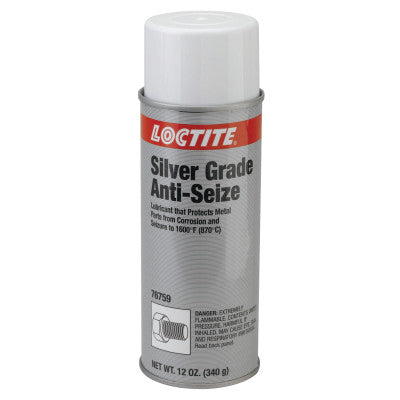 Silver Grade Anti-Seize Lubricant, 12 oz Aerosol Can 442-135541