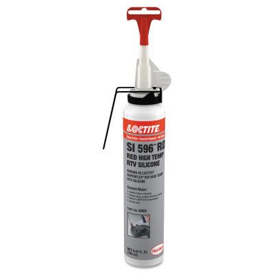 Superflex Red High Temp RTV, Silicone Adhesive Sealant, 300 mL Cartridge, Red 442-198817