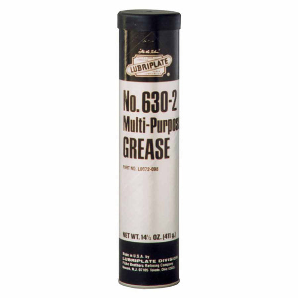 630 Series Multi-Purpose Grease, 2, 14.5 oz, Cartridge, NLGI Grade 2 293-L0072-098