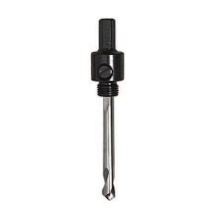 Hole Saw Arbor, 7/16 in Hex, 7/16 in Arbor dia, 5/8 in-18 Thread, Standard Pilot Pinned Arbor 497-MA45PS