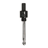 Hole Saw Arbor, 3/8 in Hex, 3/8 in Arbor dia, 5/8 in-18 Thread, Standard Pilot Pinned Arbor 497-MA35PS