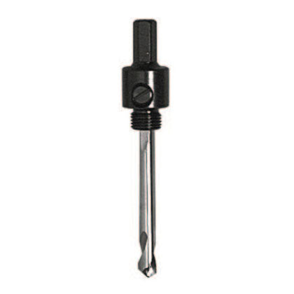 Hole Saw Arbor, 3/8 in Hex, 3/8 in Arbor dia, 5/8 in-18 Thread, Standard Pilot Pinned Arbor 497-MA35PS