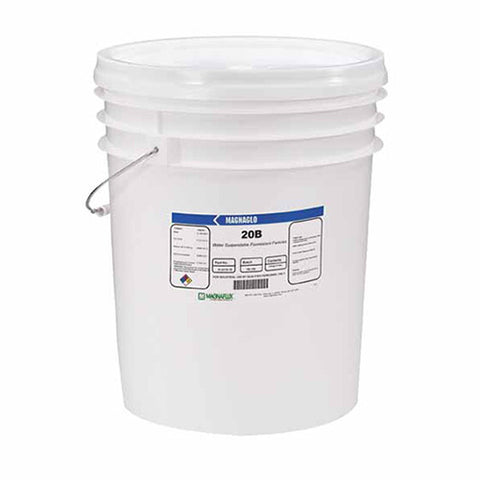 20B Fluorescent Magnetic Particle Premix, 14A, 15 lb Pail, Green 387-01-0179-70
