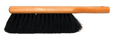 Counter Dusters, 13 1/2 in Hardwood Block, 2 1/2 in Trim L, Black Horsehair 455-54