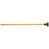 Flex Sweep FX Series Handle, Hardwood, 5 ft L x 1-1/8 in dia 455-FX-60