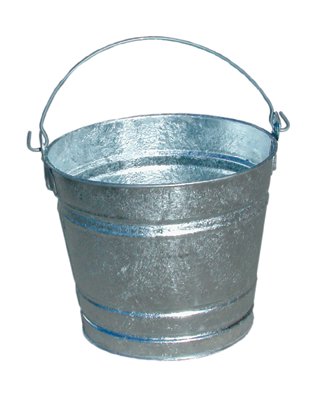 Hot-Dipped Galvanized Pail, 14 qt 455-14QT