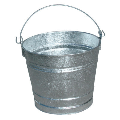 Hot-Dipped Galvanized Pail, 24.04 qt 455-20PAIL