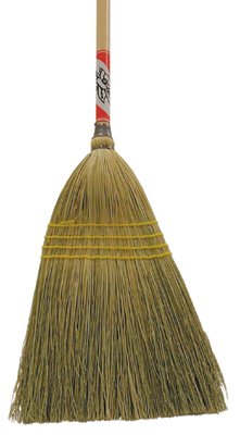 Household Broom, 19 in Trim L, Broom Corn 455-5017-BUNDLED
