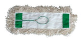 Industrial Dust Mop Head, White Absorbent Cotton Yarn, 48 in x 5 in 455-5148