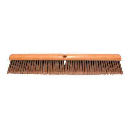 No. 37 Line Floor Brush,30 in Hrdwd Blk, 3 in Trim, Slvr Flagged-Tip Polystyrene 455-3730