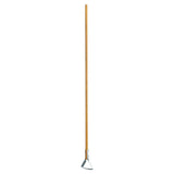 Non-Sparking Floor and Driveway Squeegee, Straight, 36 in, Black Rubber, Includes Handle 455-4136