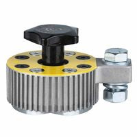 Magnetic Ground Clamp, 200 lb, 3.1 in W x 4.2 in L 474-8100747