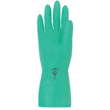 StanSolv AF-18 Gloves, Flat Cuff, Flocked Lined, Size 8, Green 457-483428ZQK
