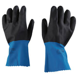 StanZoil NL-34 Gloves, Blue/Black, Rough Finish, X-Large 457-334949