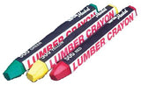 Lumber Crayon #500, 1/2 in dia, 4.75 in L, Black 434-80323