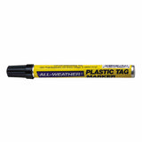Plastic Eartag Marker, Black, Medium 434-96623