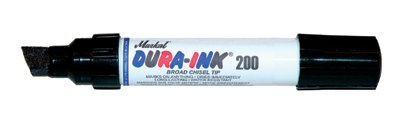 Dura-Ink 200 Marker, Black, 3/8 in or 5/8 in, Felt 434-96917