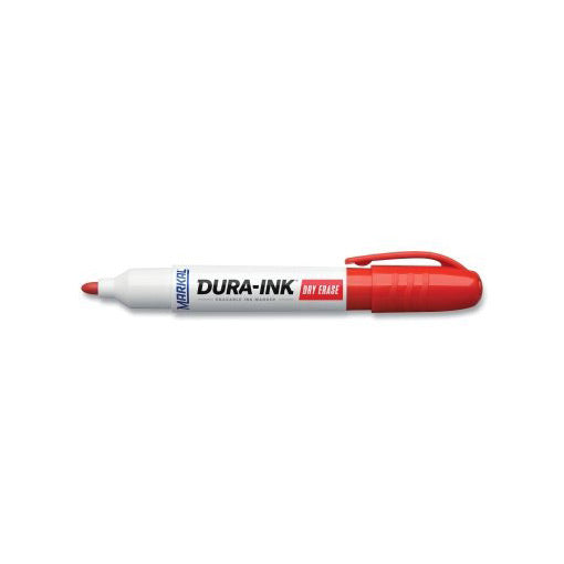 Dura-Ink Dry Erase Marker, Blue, 1/8 in, Felt 434-96572