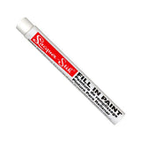 Paintstik+ Lacquer Fill-In Solid Paint Marker, 3/8 in x 4.25 in L, White 434-51120
