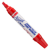 Liquid Paint Marker, Red, 5/16 in (8 mm) Tip, Feltip 434-28792