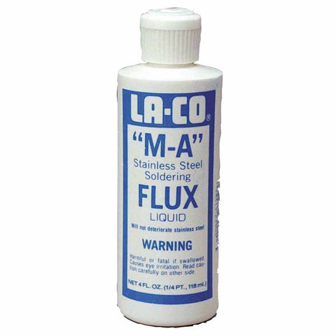 M-A Stainless Steel Flux Liquid, Bottle, 1 qt 434-23913