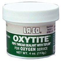Oxytite Pipe Thread Sealants, Jar, White 434-42805