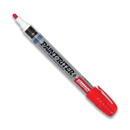 Paint-Riter+ Aerospace Paint Marker, Red, 3 mm, Medium Tip 434-96894