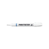Paint-Riter Water-Based Paint Marker, White, 1/8 in, Medium Tip 434-97400