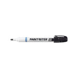 Paint-Riter Water-Based Paint Marker, Black, 1/8 in, Medium Tip 434-97403
