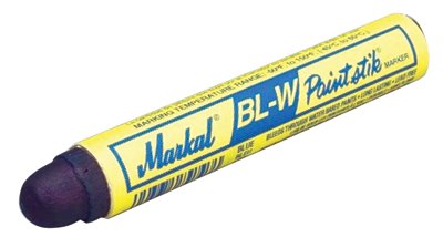 BL-W Paintstik Solid Paint Marker, 11/16 in x 4.75 in L, Blue 434-80735