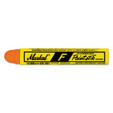 Paintstik Original B Solid Paint Marker, 11/16 in dia, 4-3/4 in L, Fluorescent Orange 434-82834
