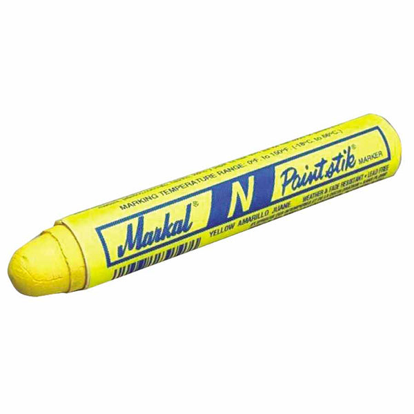N Paintstik Solid Paint Marker, 11/16 in x 4.75 in L, White 434-82120