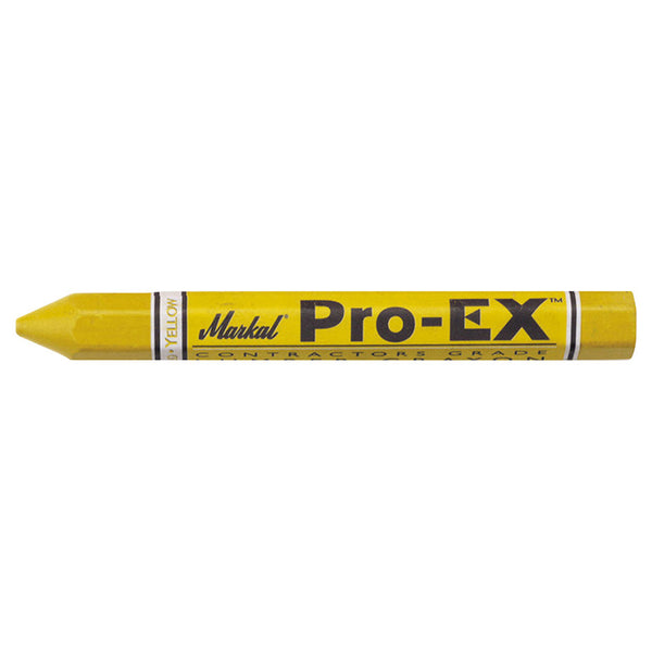 TIMBERSTIK+ PRO GRADE Lumber Crayon, 1/2 in x 4.625 in, Yellow 434-80381