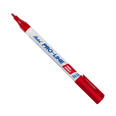 PRO-LINE Fine and Micro Liquid Paint Marker, Red, 1/16 in, Fine 434-96874