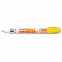 Paint-Riter+ Heat Treat Liquid Paint Marker, Yellow, 1/8 in, Bullet Tip 434-97302