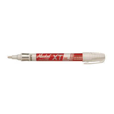 Paint-Riter+ Rough Surface Liquid Paint Marker, White, 1/8 in tip, Fiber Nib 434-97250