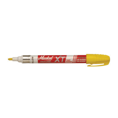 Paint-Riter+ Rough Surface Liquid Paint Marker, Yellow, 1/8 in tip, Fiber Nib 434-97251
